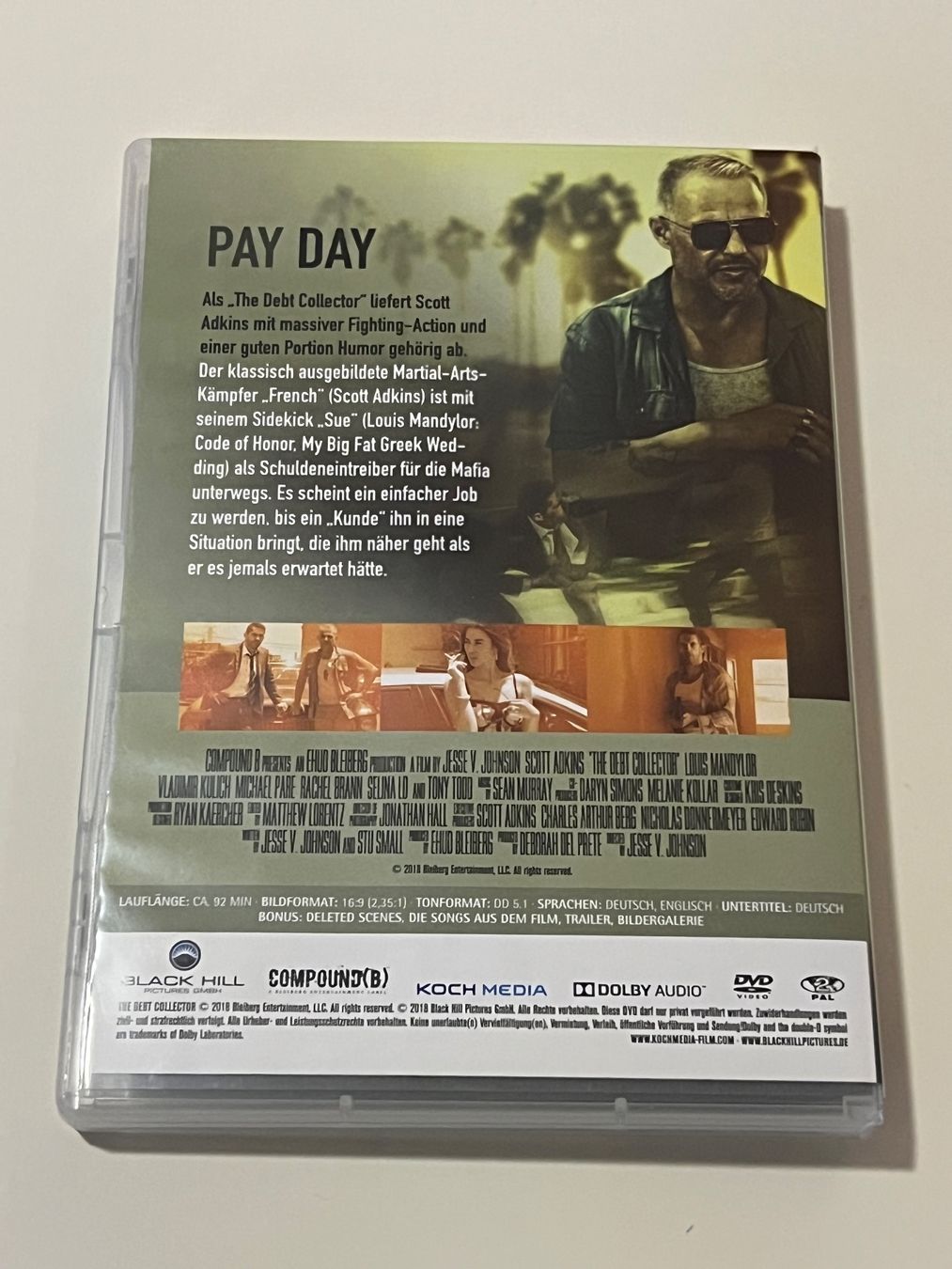 Tutti i DVDs: Payday - Scott Adkins - DVD – Nuovo (secondo la descrizione) da Altstätten SG venduto da sheamus 1