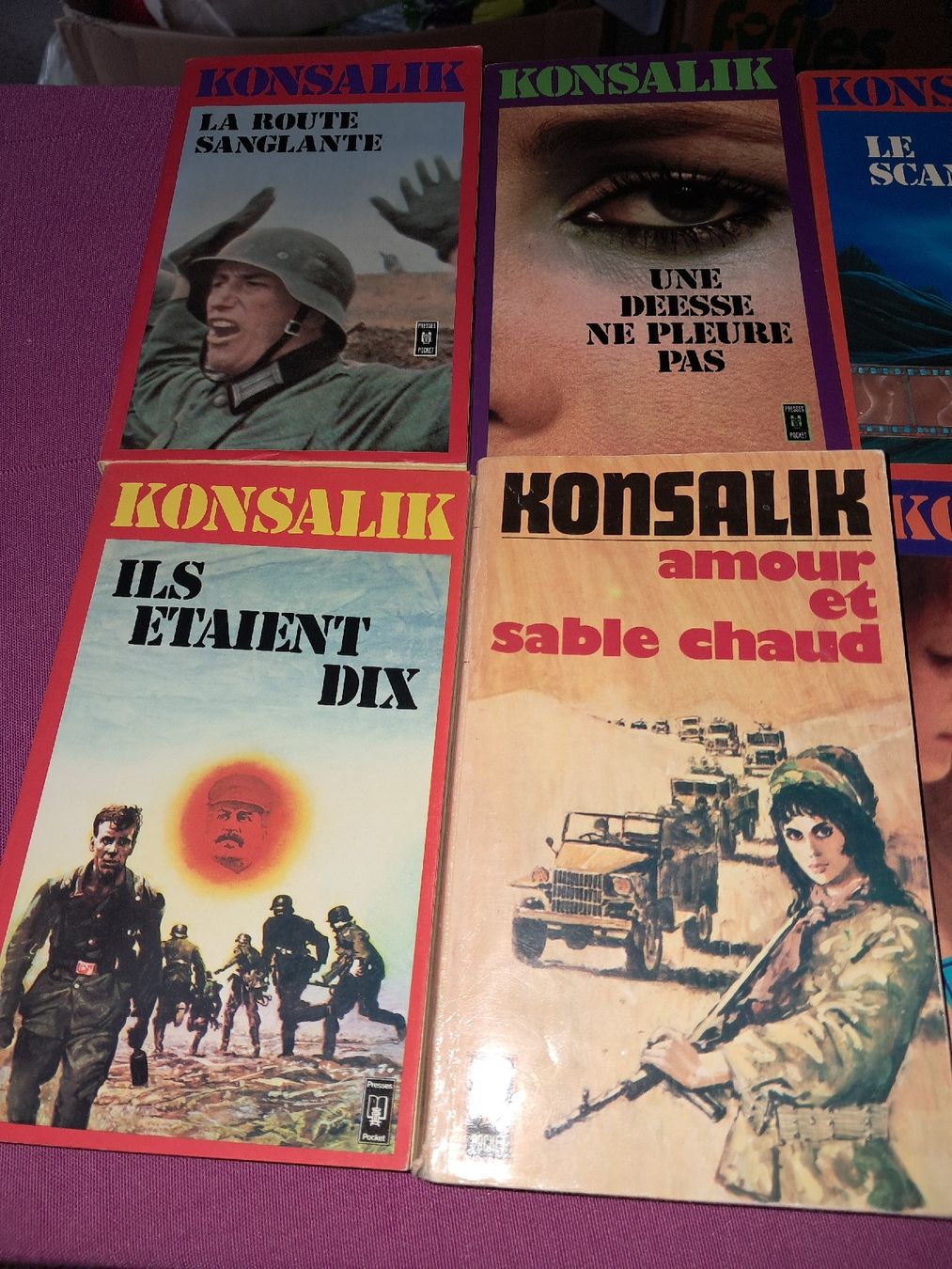 Bücher: Lot de 8 livres KONSALIK – Gebraucht aus Le locle von juliensaran 4