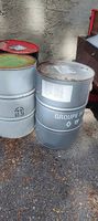  Bidoni olio metallici 200L