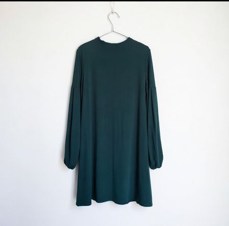 Robe trapèze vert foncé Mango - Taille L