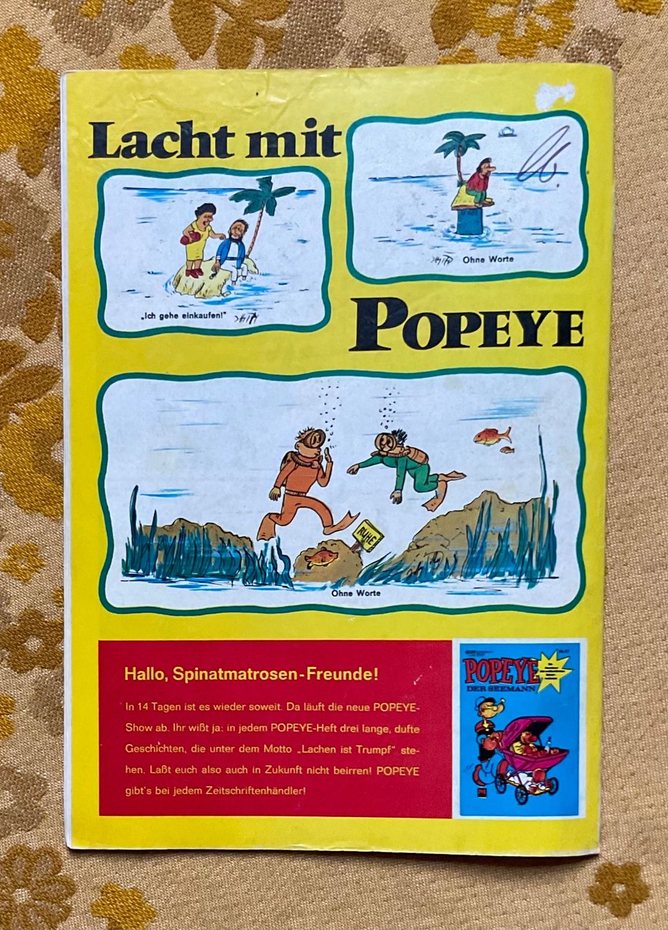 Comics: Popeye der Seemann Heft Nr 30 von 1969 – Gebraucht aus Endingen von nathan05 9