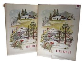 2x Heidi Bücher (Heidi I & Heidi II) – Klassiker ab CHF 1.-!