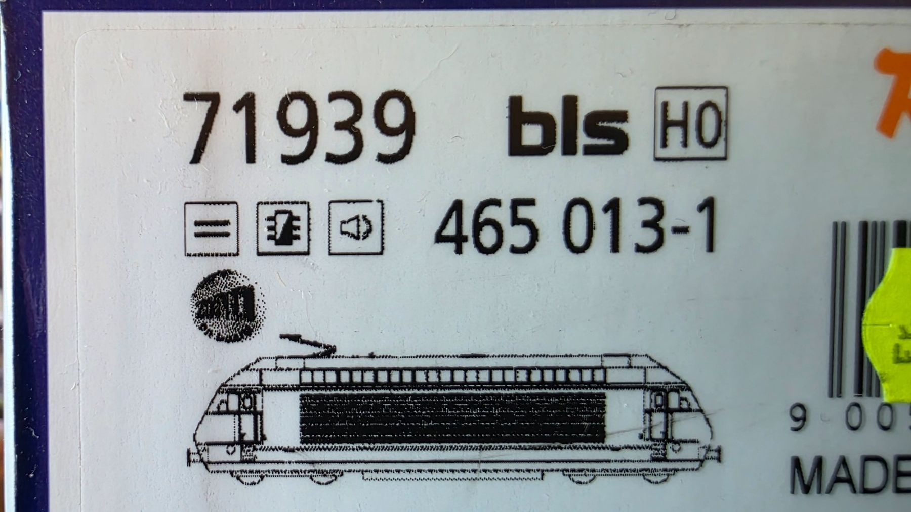 Roco Modellini di ferrovie: Roco Re 465 013 – Usato da Donneloye venduto da bls1981 1