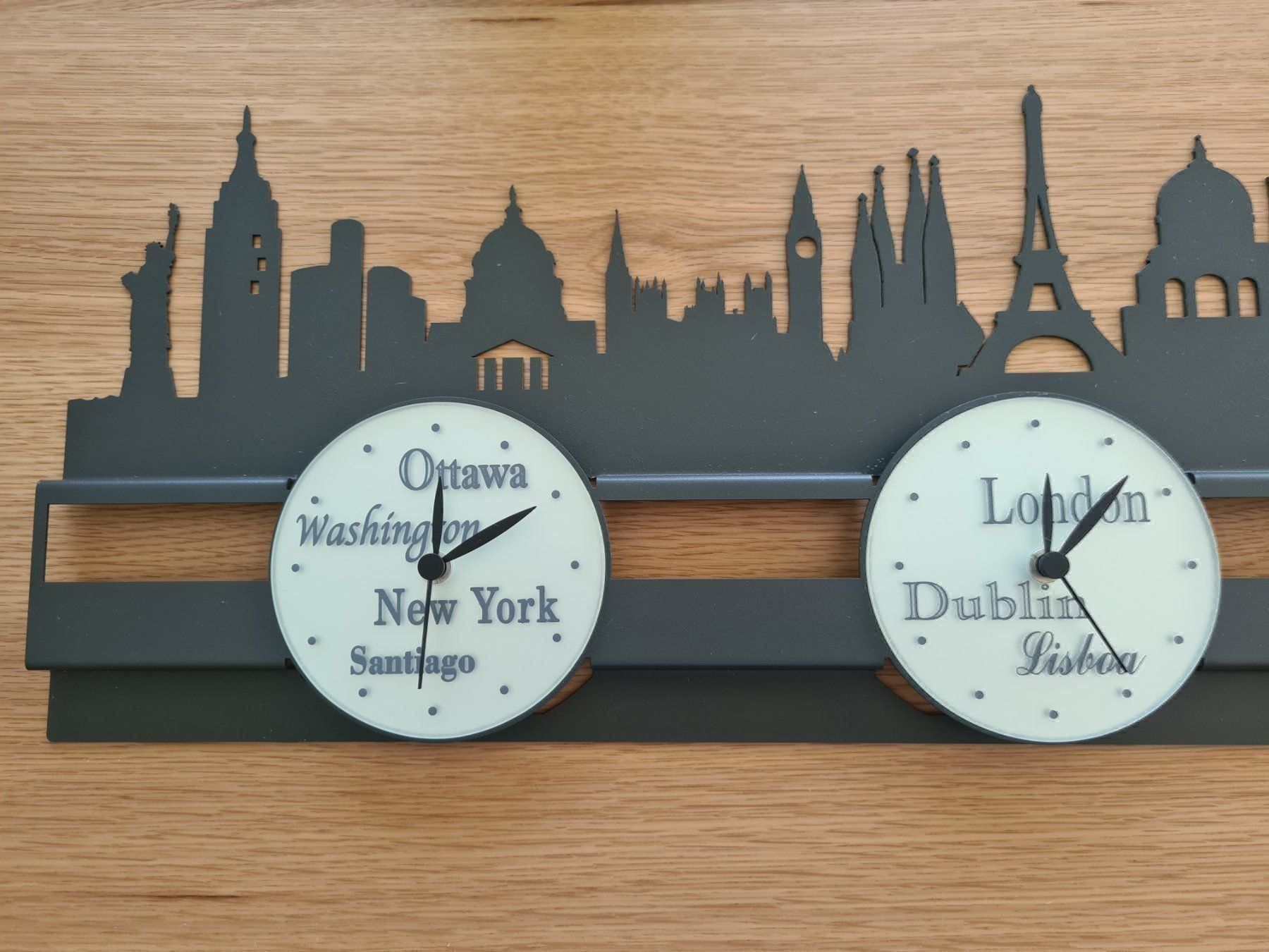 Orologi da terra & Orologi da parete: Horloge World Cities 100 x 28cm Neuve – Nuovo e nell'imballaggio originale da Broc venduto da jcr_5cqy 1