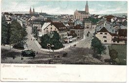 BASEL Bäckerei - Mehl- & Krüsch-Handlung - Tram