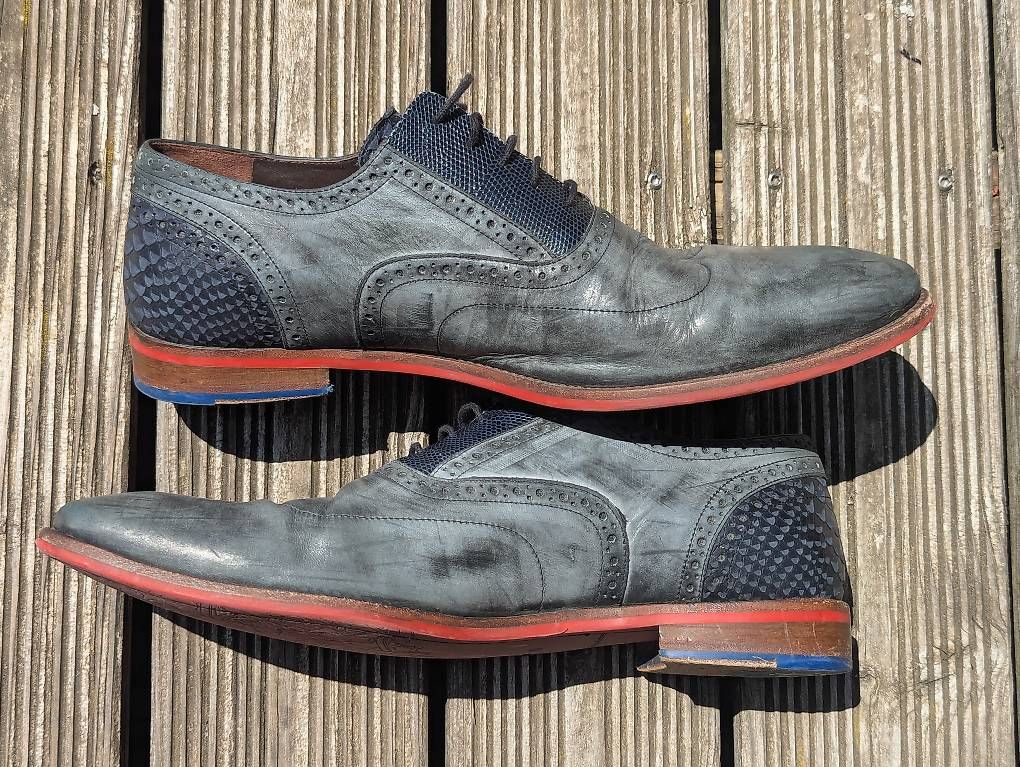 Scarpe da uomo: Edle Herrenschuhe, Leder - Marke Floris van Bommel – Usato da Thalheim AG venduto da epservices