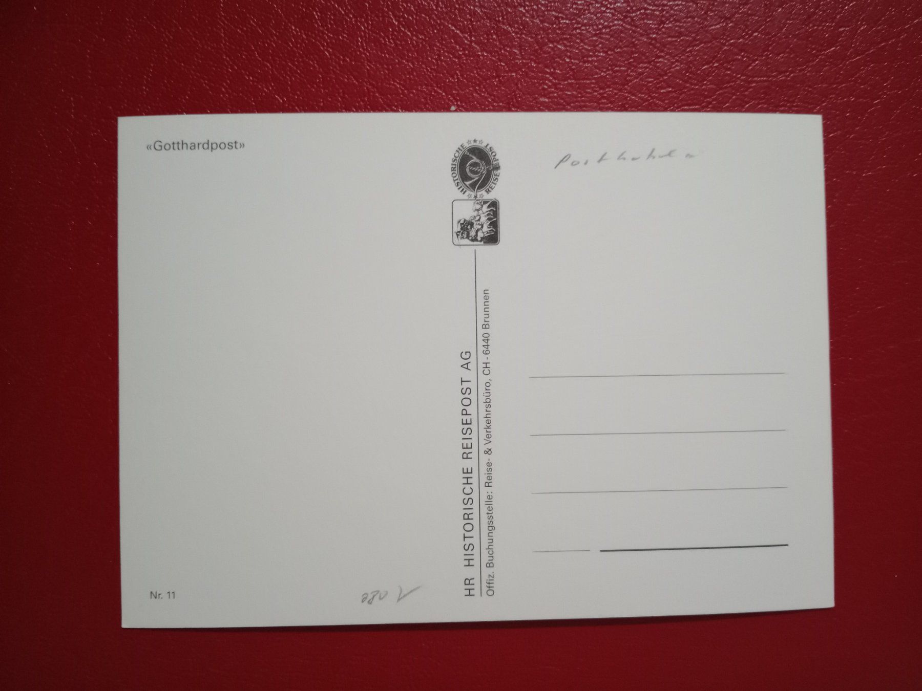 Cartoline postali: Gotthardpost mehrbildrig (951) – Usato da Küttigen venduto da Melisch1000 1