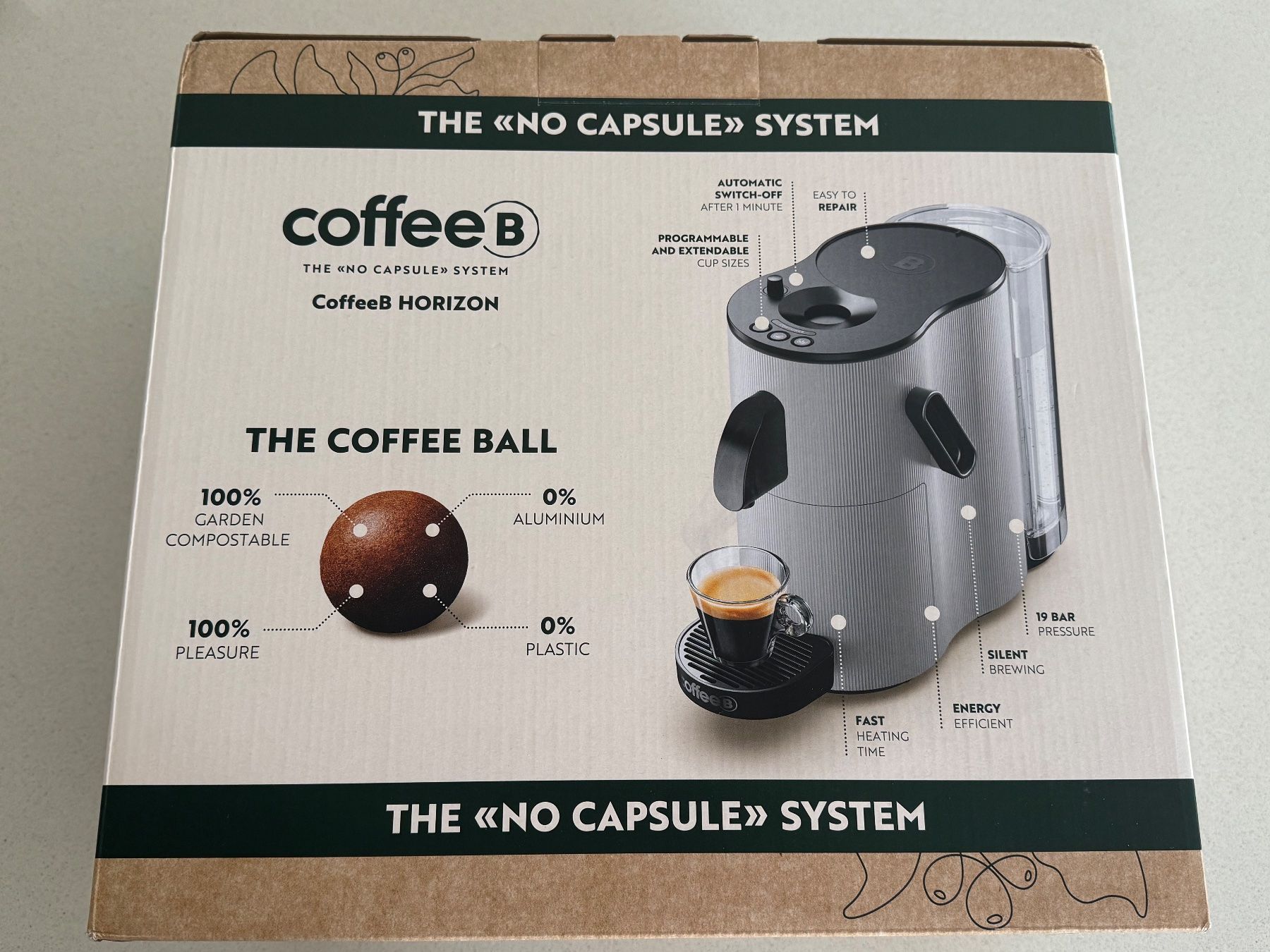 Coffee B Kaffeemaschinen & Espressomaschinen: New CoffeeB HORIZON coffee machine – Neu und originalverpackt aus Luzern von hol_t6qd 1