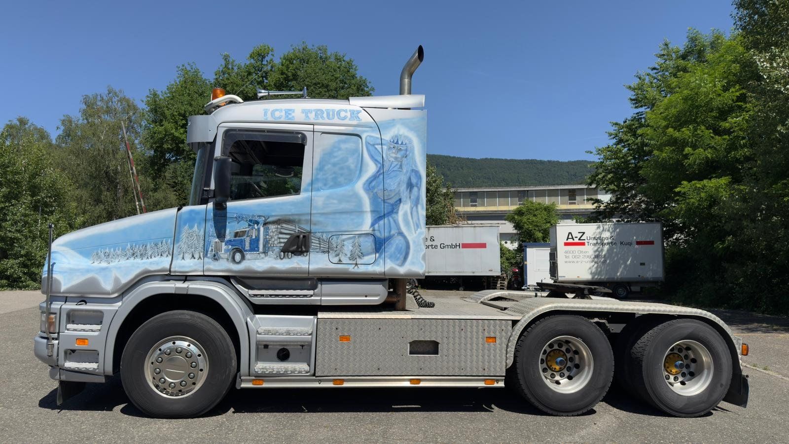 Scania Autocarri: SCANIA - T124GA6X4 – Usato da Olten venduto da D.Edelmann_GmbH 2