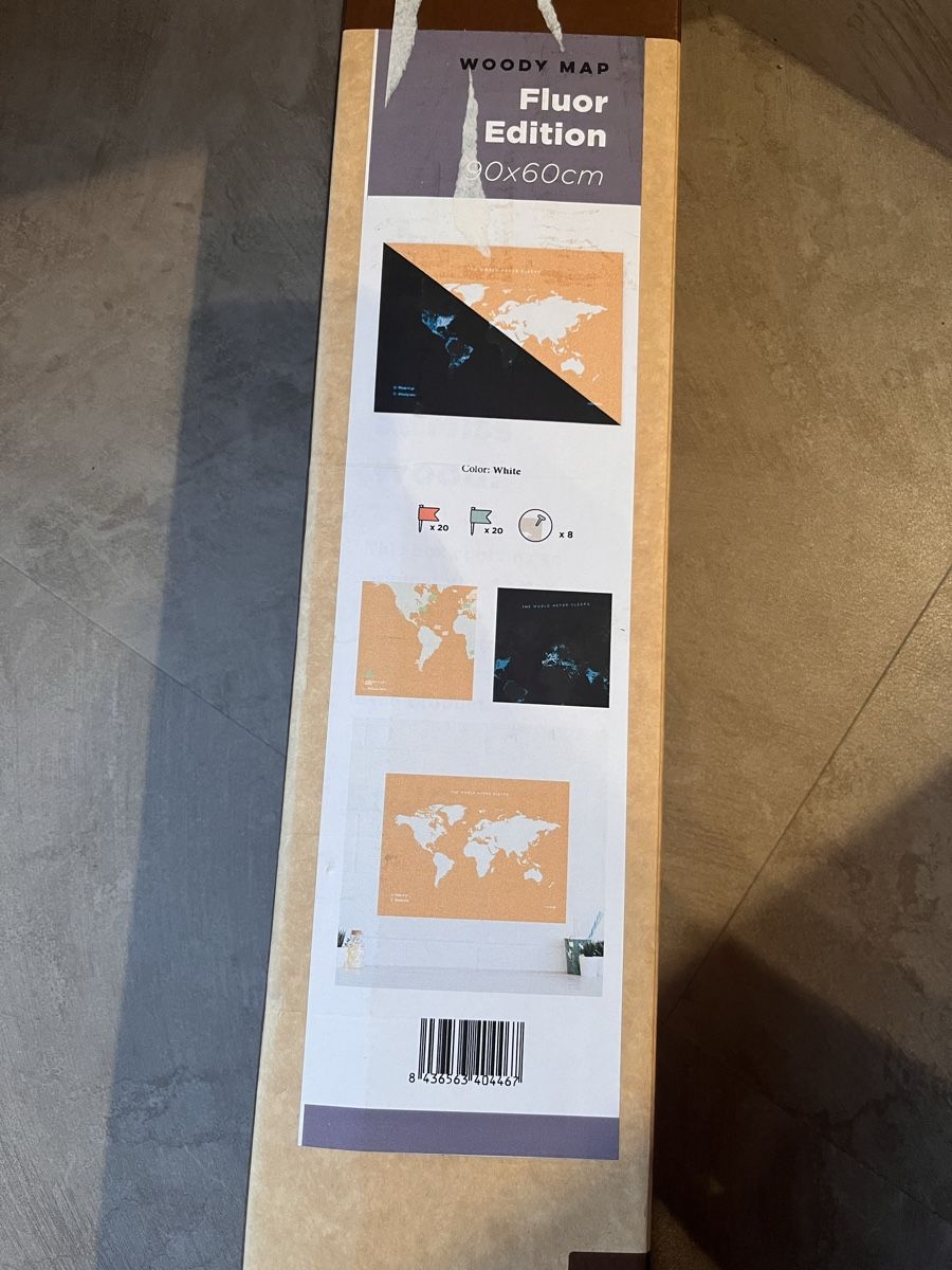 Tutte le decorazioni: Th original Cork map – Nuovo e nell'imballaggio originale da Neuendorf venduto da borns 3