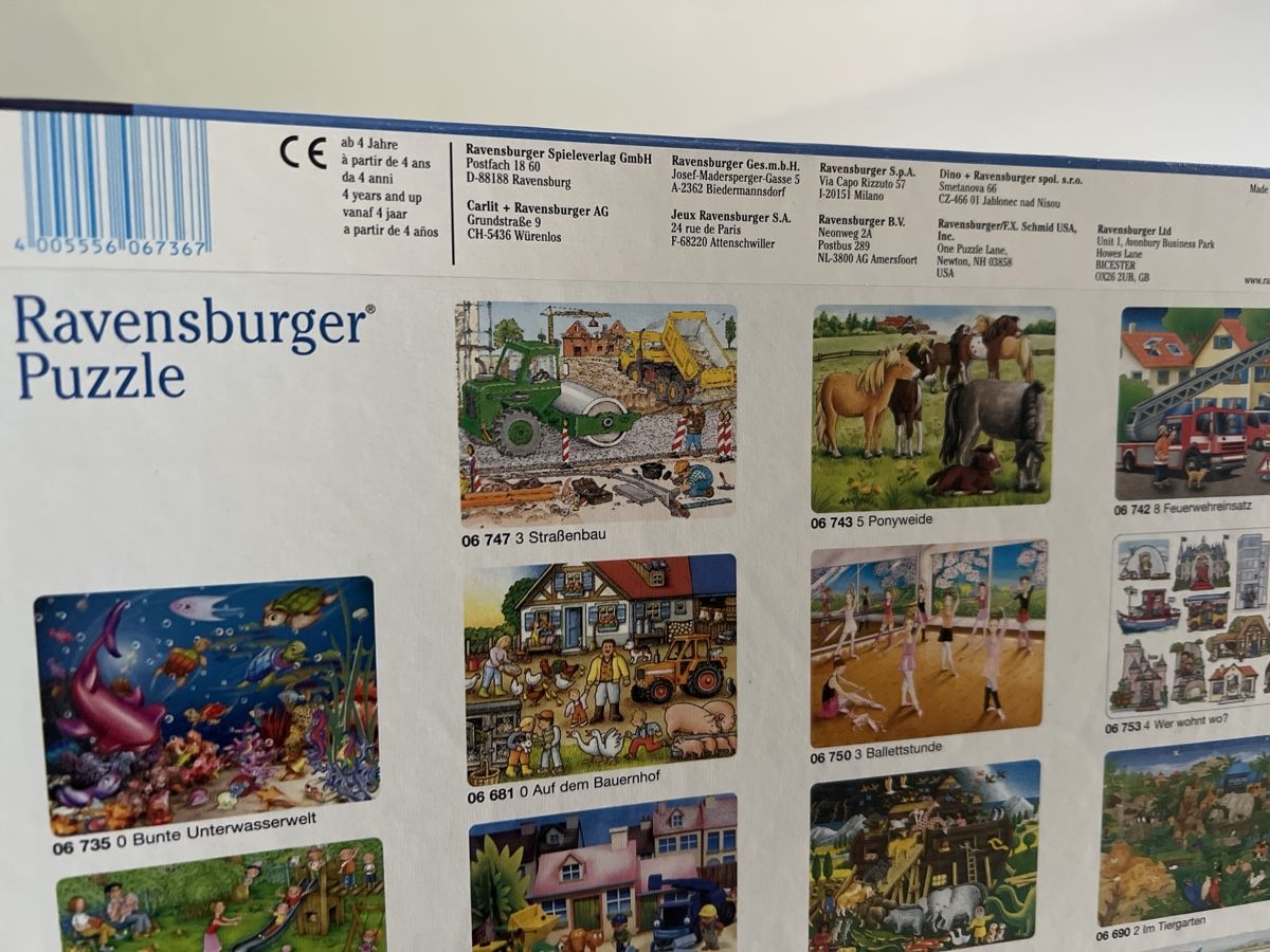 Ravensburger Puzzle: Ravensburger Puzzle Bob der Baumeister, 35 Teile – Difettoso da Oensingen venduto da katepe 2