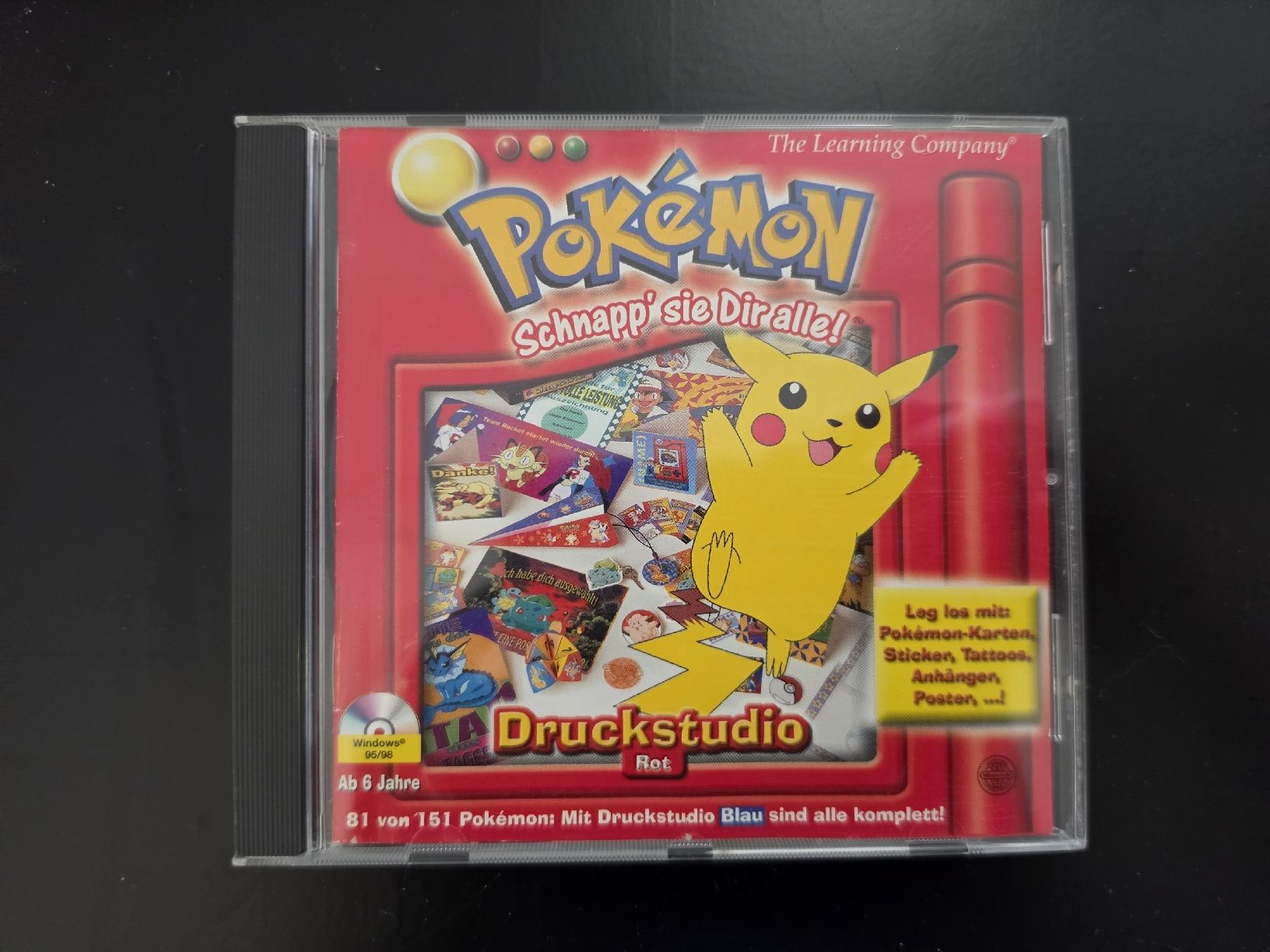 Giochi: Pokemon Schnappi sie Dir alle Druckstudio PC Spiel – Usato da Wallisellen venduto da BaronesseLea