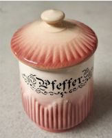 Gewürzdose  "Pfeffer" aus Omi's Zeiten, Feinsteingut