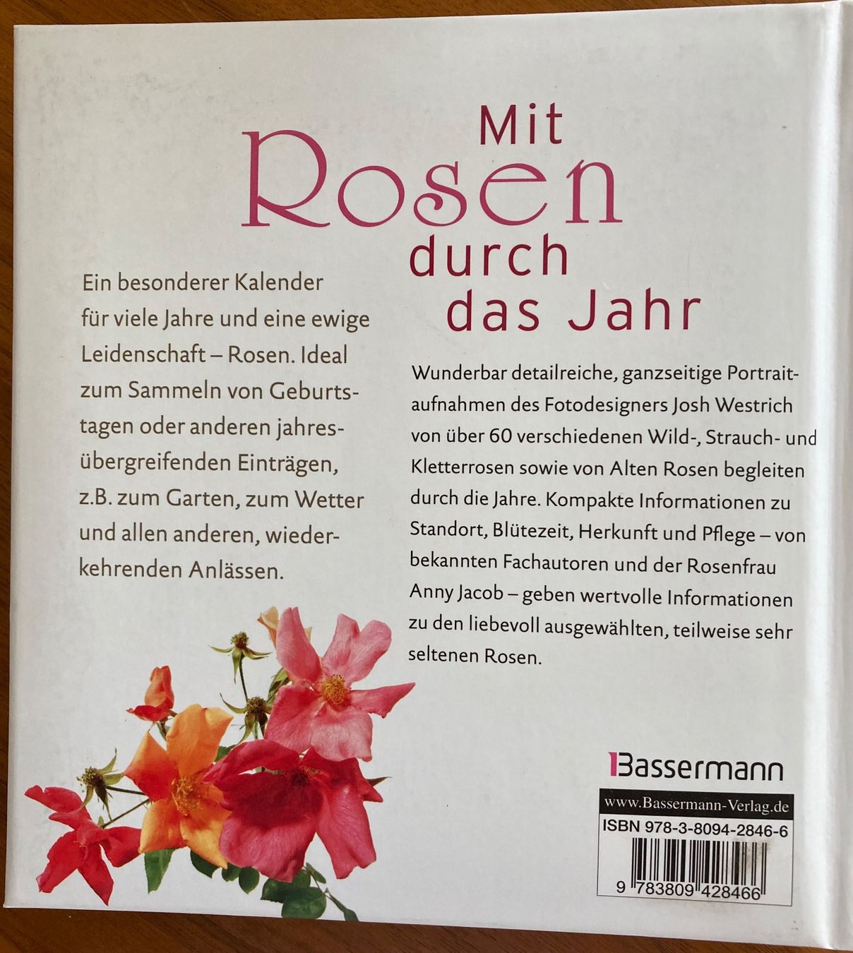 Calendari: Buch "Die ewige Rose" Ein immerwährender Kalender – Usato da Grüt (Gossau ZH) venduto da Air8k3m 1