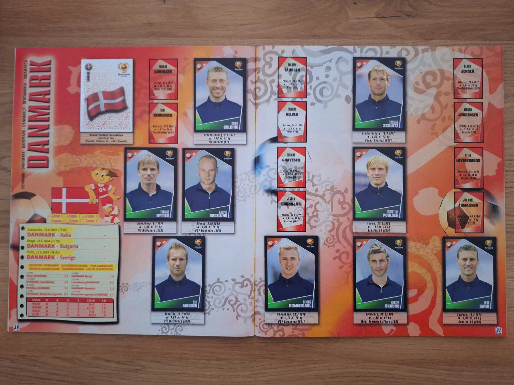 Panini Albums: PANINI EURO 2004 – D'occasion à St. Gallen par Matrix023 8