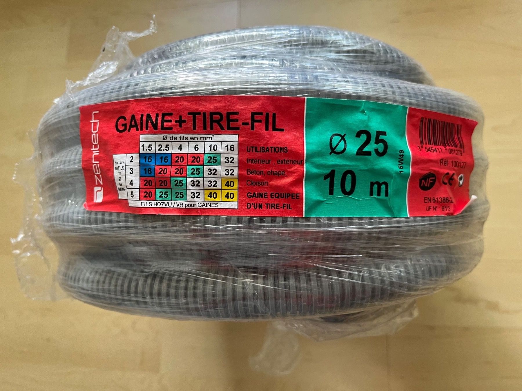 Tutti gli attrezzi: Gaine et tire-fil Zenitech – Nuovo e nell'imballaggio originale da Zürich venduto da Gurkis