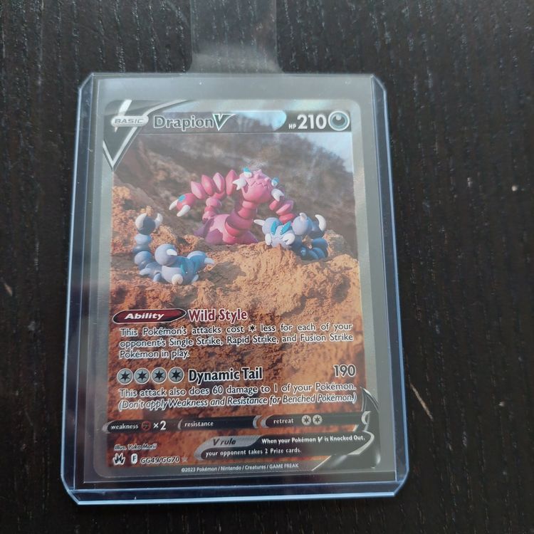 Drapion V (CRZ GG49) eng Crown Zenith Pokemon Kaufen auf Ricardo