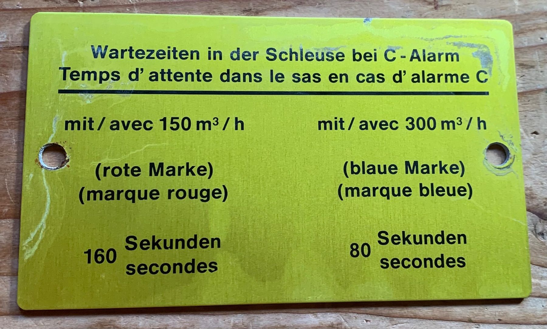 Schweizer Armee Insegne: Tafel aus ASU der CH Armee – Usato da Goldingen venduto da Bergler012 1
