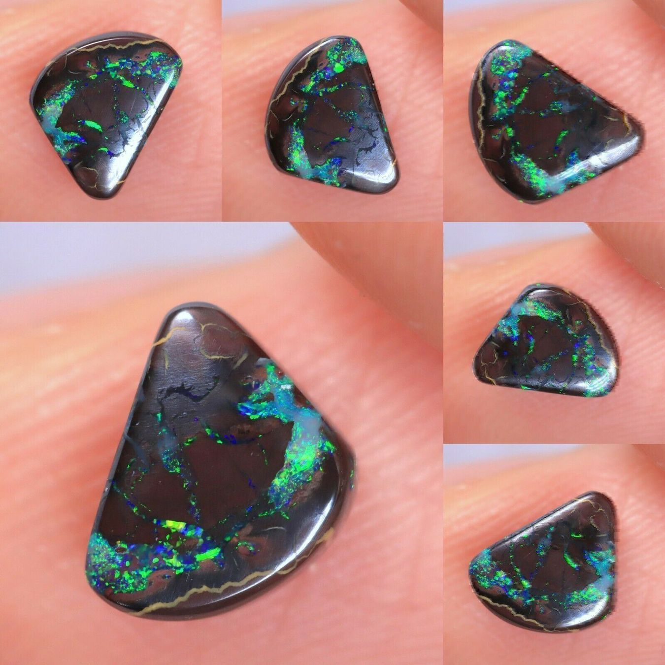 Pietre preziose: Australischer Koroit Boulder Opal 0.93Ct – Nuovo (secondo la descrizione) da Bern venduto da Grindelwaldaus