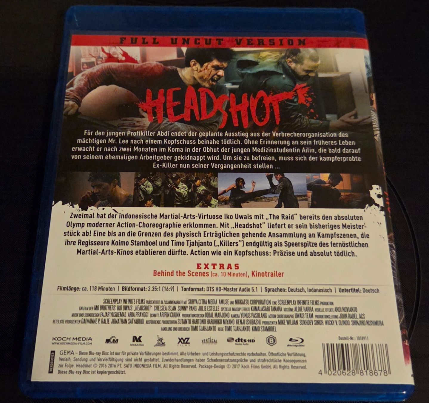 Tutti i DVDs: Headshot – Usato da Zofingen venduto da superfanky 1