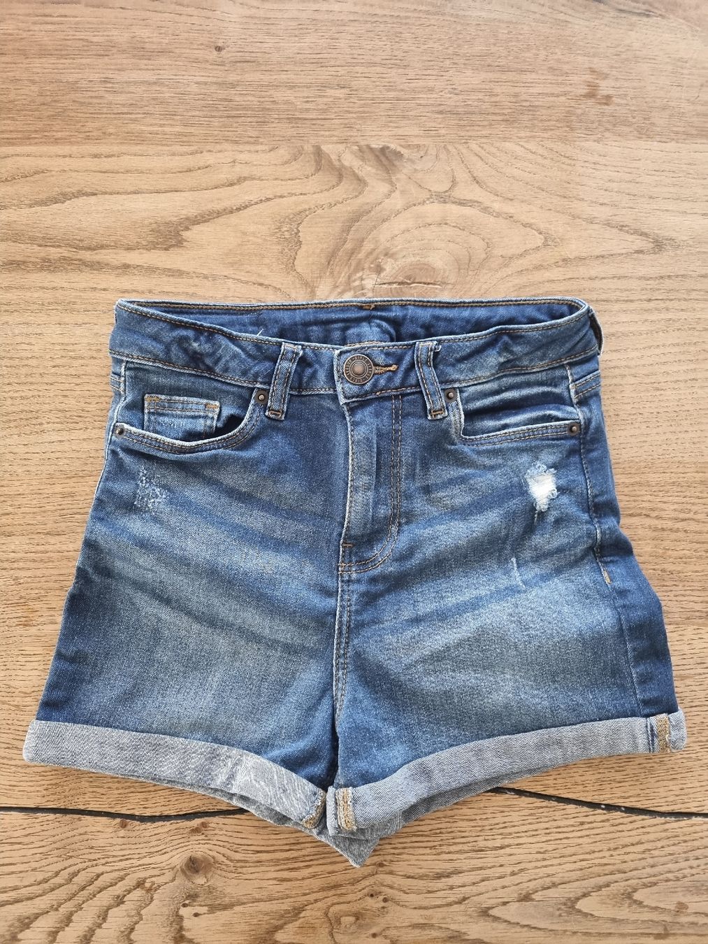 Pantaloni: Jeans Shorts, Grösse 140, Mädchen – Usato da Fulenbach venduto da Matte3
