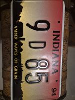 US Kontrollschild Indiana