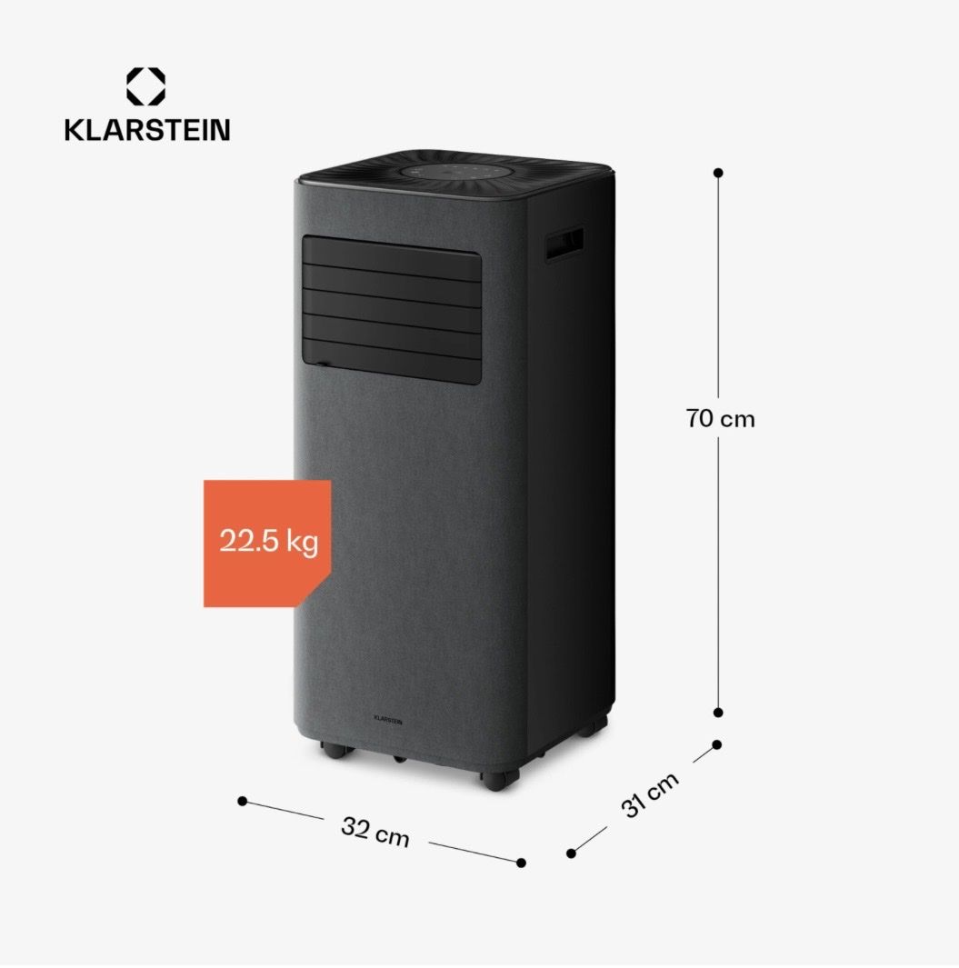 Climatiseurs: Mobiles Klimagerät Klarstein – Neuf avec emballage d'origine à Mühlethurnen par _fuechsu_ 4