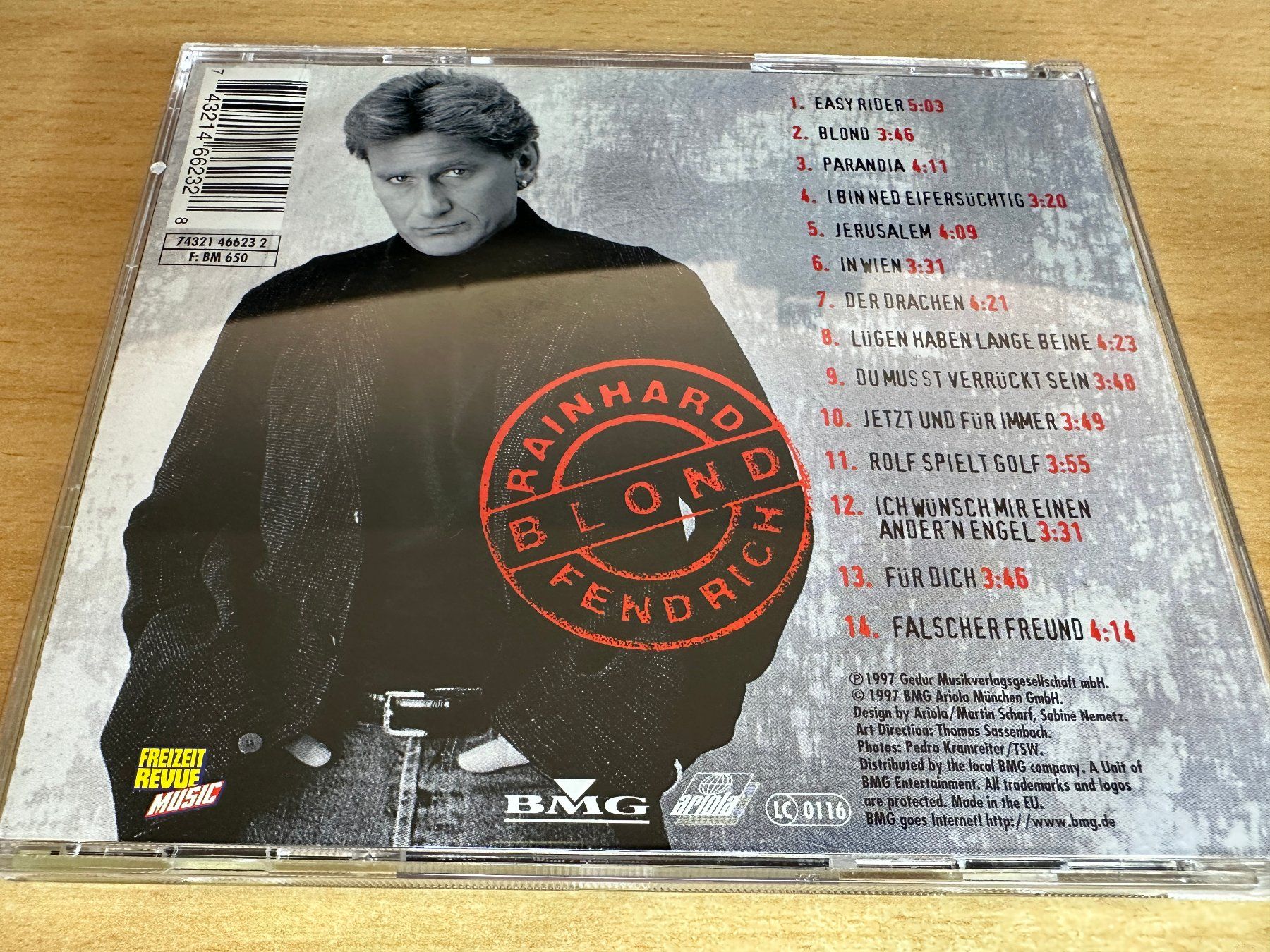 CDs: Rainhard Fendrich – Blond – Gebraucht aus Rikon im Tösstal von Alpenmutz 1