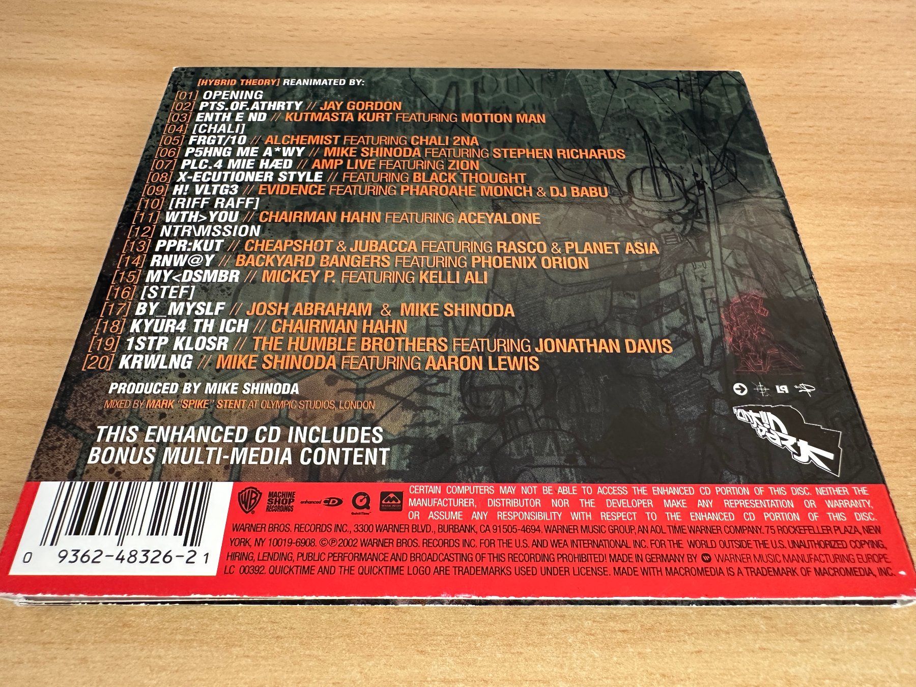 CD: Linkin Park – Reanimation – Usato da Rikon im Tösstal venduto da Alpenmutz 1