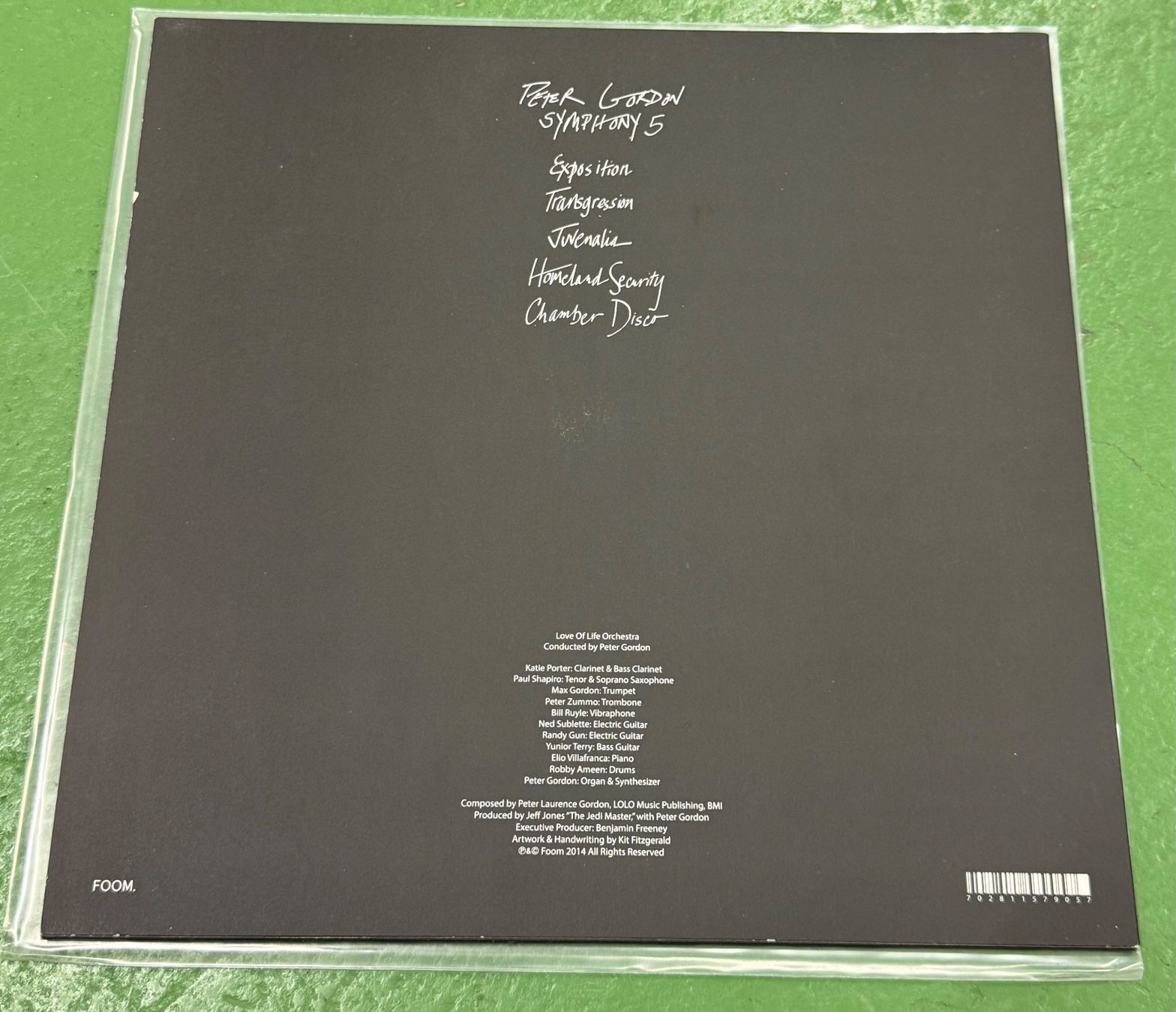 Dischi in vinile: Peter Gordon: Symphony 5 (LP) – Usato da Basel venduto da Ostschweiz06 1
