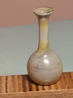 Vintage Puppenhaus Deko - Vase aus Glas