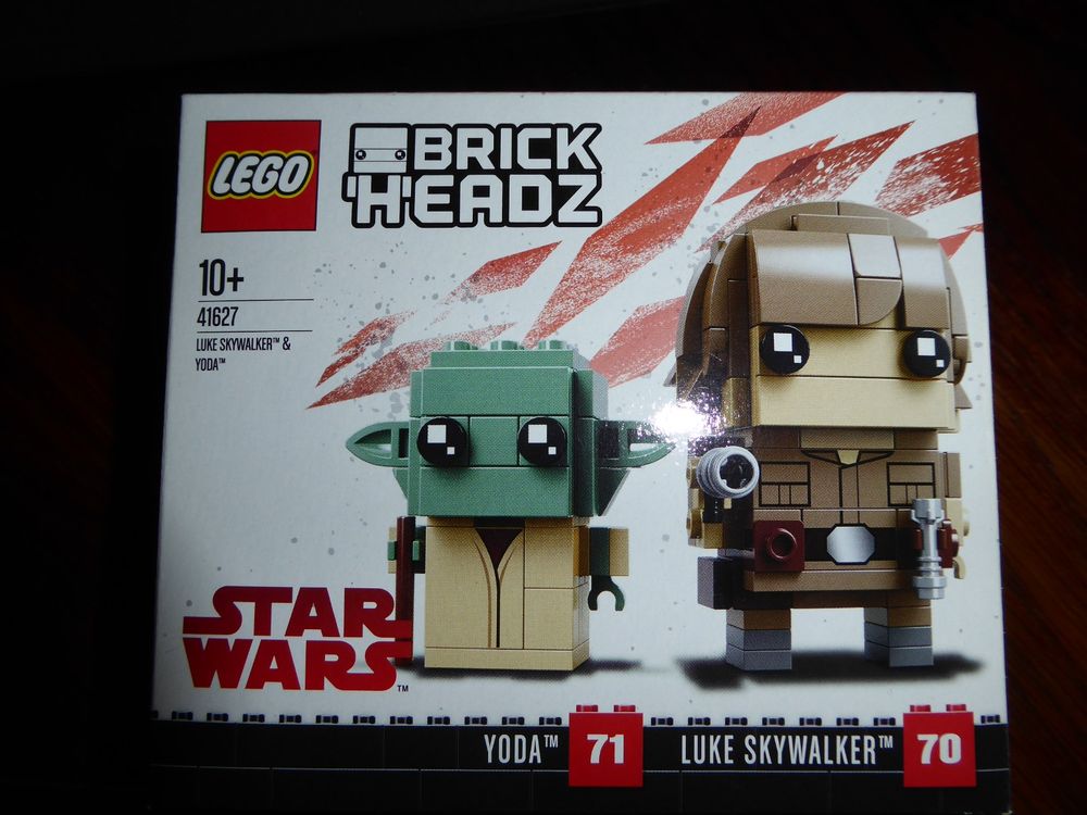LEGO BRICK HEADZ YODA und LUKE SKYWALKER (Neu und originalverpackt) in ...
