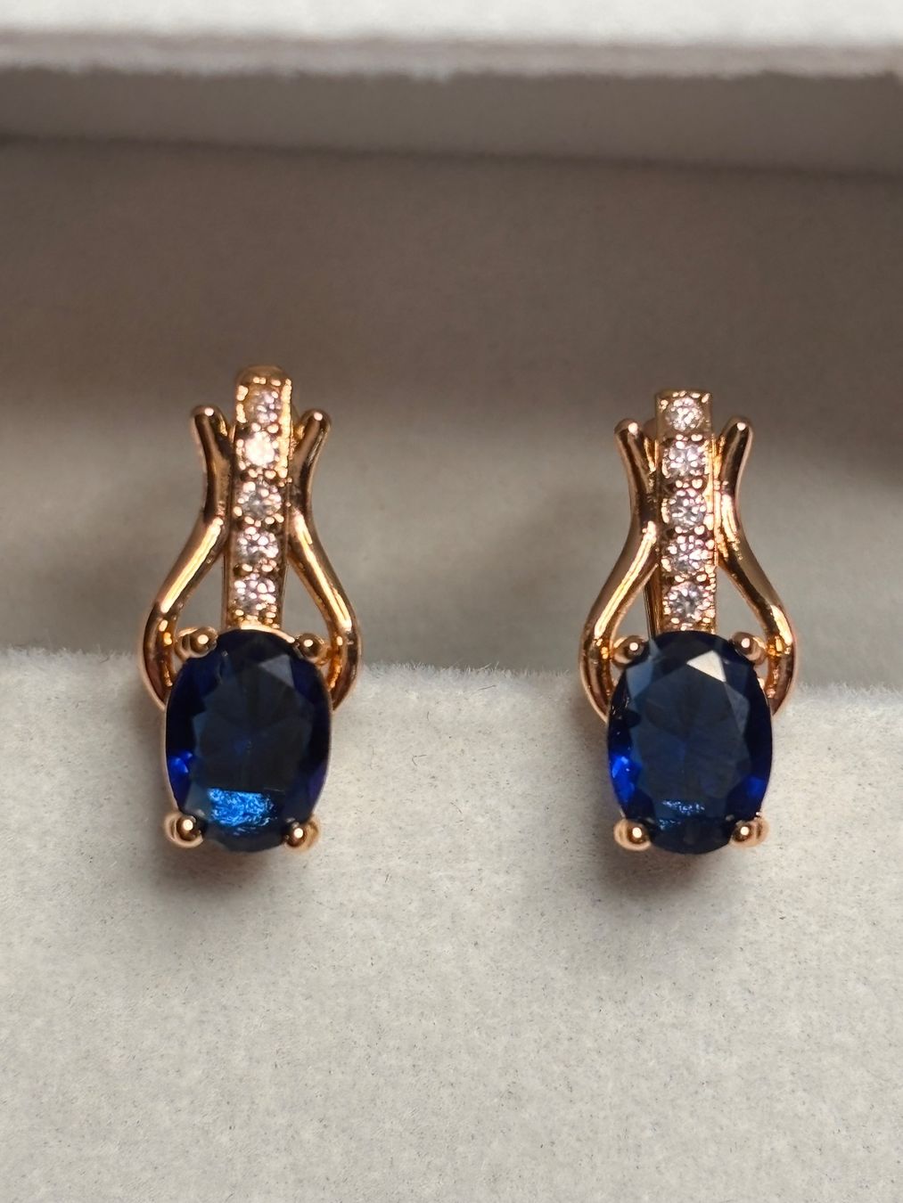 Orecchini pendenti & Orecchini a lobo: Boucles d'oreilles saphir ✨ – Nuovo (secondo la descrizione) da Lausanne venduto da mel2dreams 1