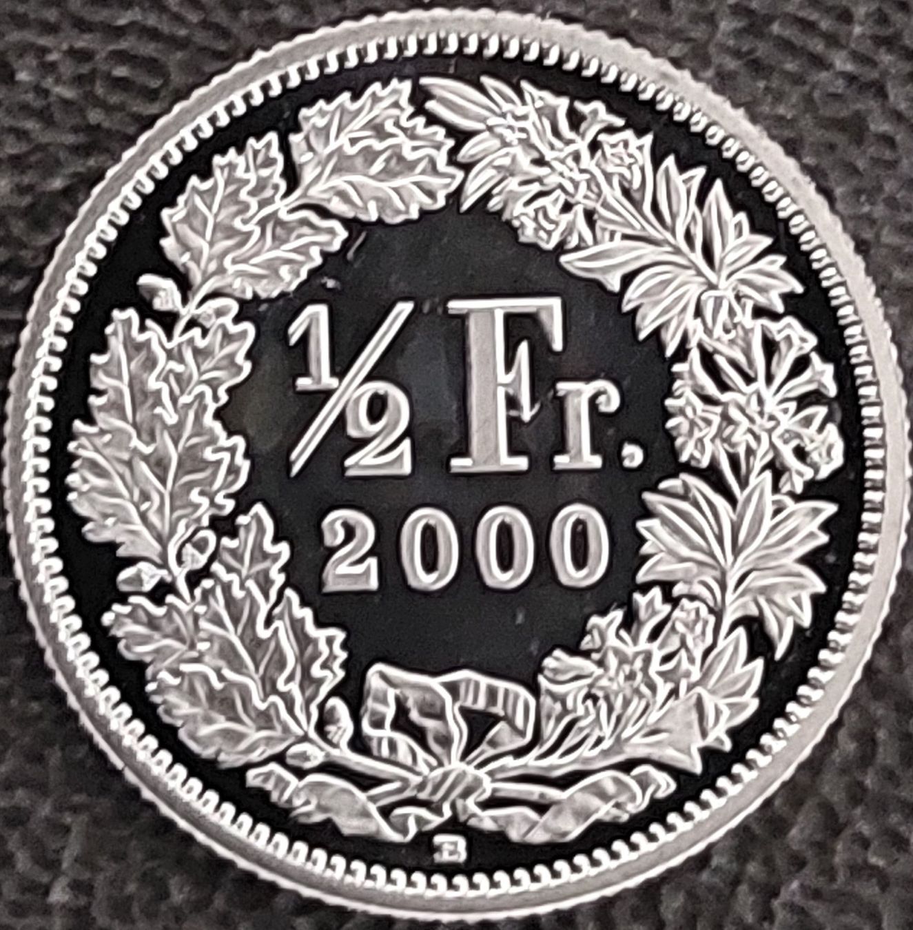 Tutti le monete: 50 Rappen 2000 stgl. / aus Münzsatz – Nuovo (secondo la descrizione) da Arch venduto da coinsandmore