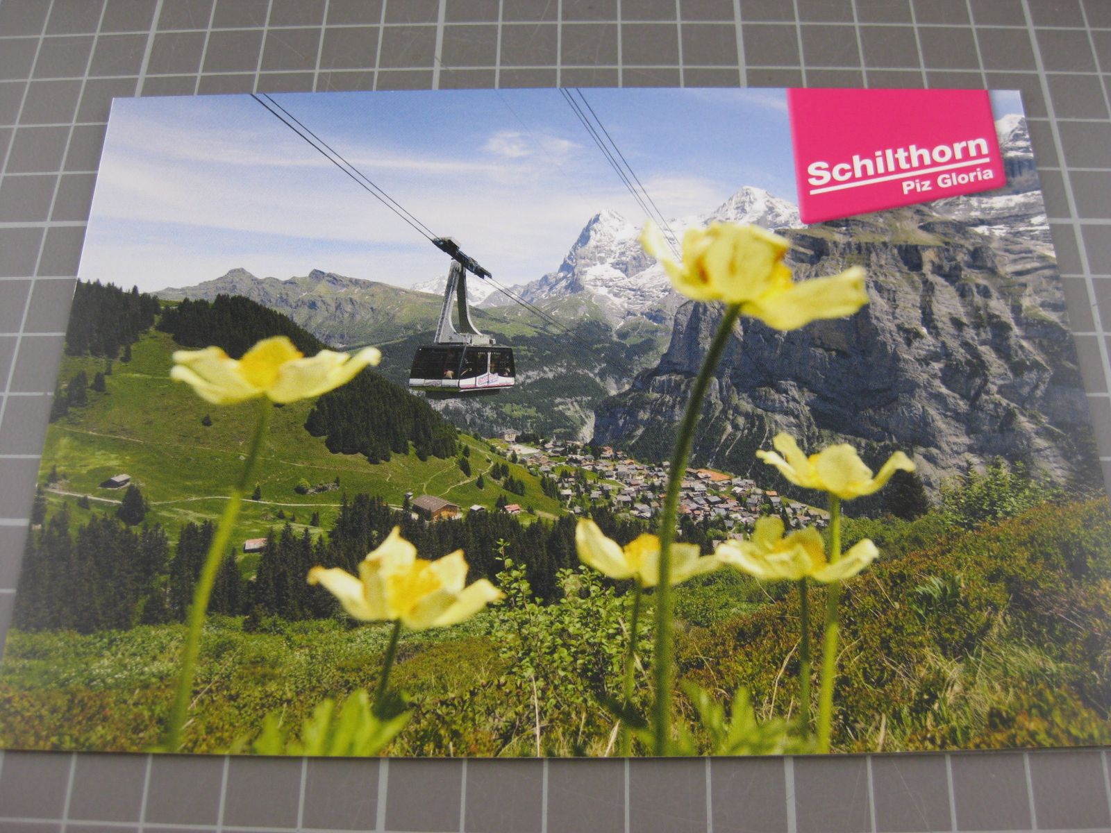 Cartoline postali: AK Schilthorn mit Luftseilbahn – Usato da Malters venduto da Marosko