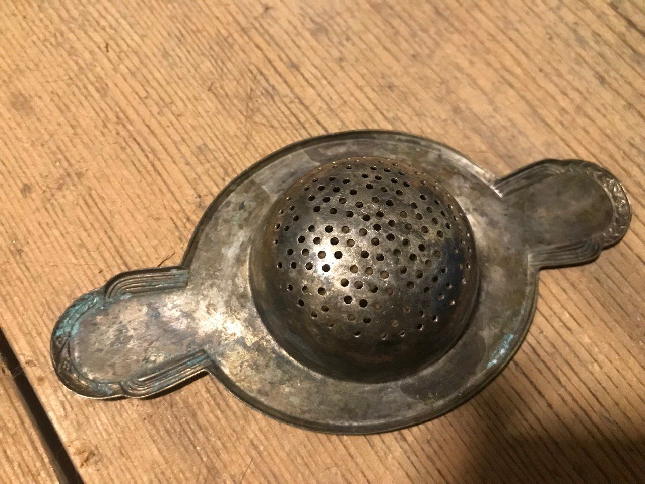 Elettrodomestici da cucina: Vintage Teesieb aus Silber – Usato da Basel venduto da jillybean 2
