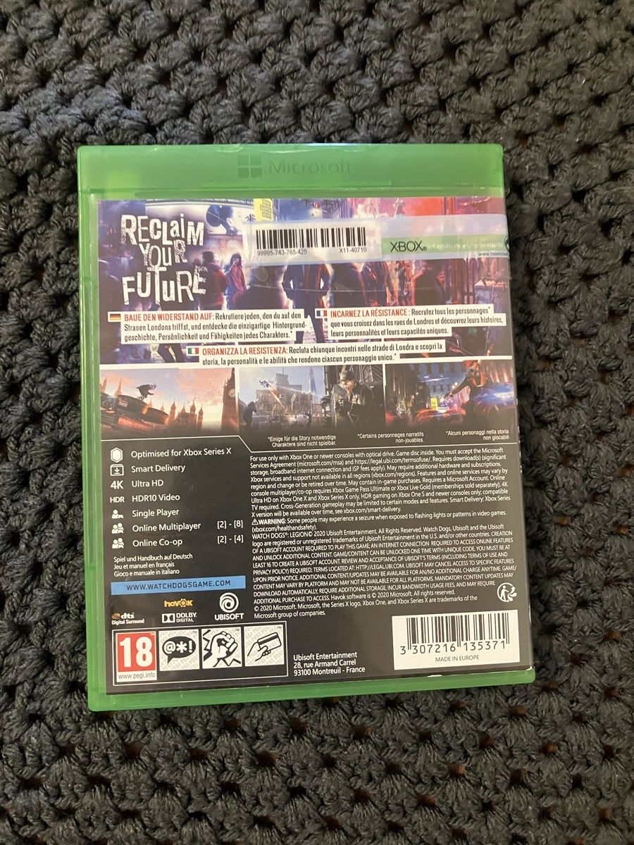 Spiele: WATCH DOGS LEGION XBOX Spiel – Gebraucht aus Emmenbrücke von Firsthandshop 1