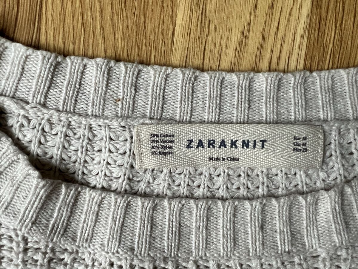 Zara Pullover & Sweatshirts: Kuscheliger Zara Strickpullover Grösse M – Gebraucht aus Zürich von len_2rmp 1