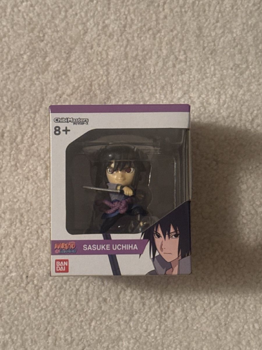 Figuren: Figurine Sasuke Uchiha Naruto Chibi Masters 8+ Bandai – Neu und originalverpackt aus Vevey von luc_b862