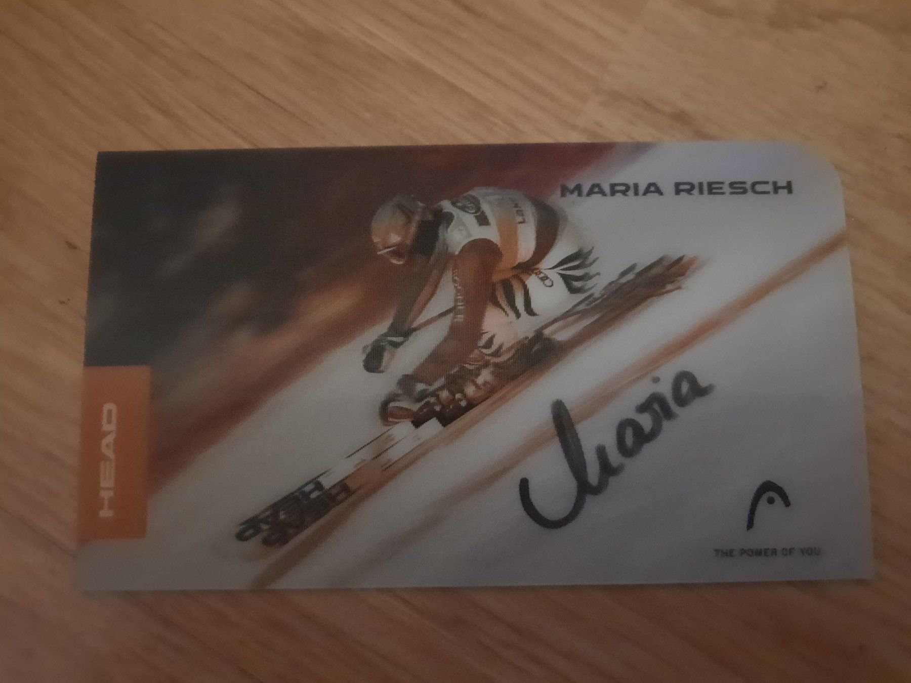 Autografi: Maria Riesch / deutsche Skirennfahrerin – Usato da Worben venduto da ersa01