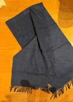 Loro Piana Kaschmir Schal dunkelblau gross neuwertig