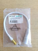 Fensterdurchführung für Coax-Antennen-Kabel, axing SAK 25-02