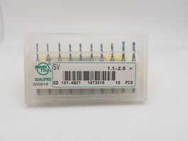 Mini-Bohrer Set Ø 1.1 - 2mm
