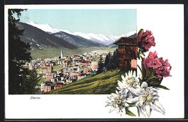 Davos, Ortspanorama im Edelweiss-Passepa