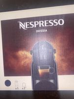Nespresso Inissia Kaffeemaschine schwarz neu