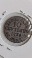 10 Centimes Geneve 1839, sehr schön (WA3)