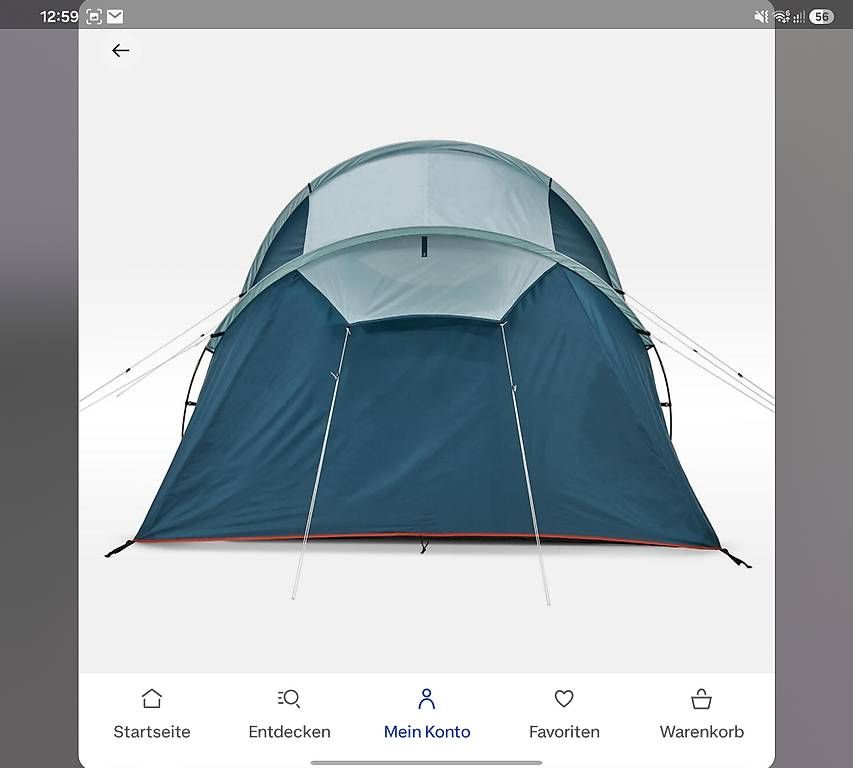 Decathlon Tentes: Camping Zelt – D'occasion à Sevelen par kimmar 1