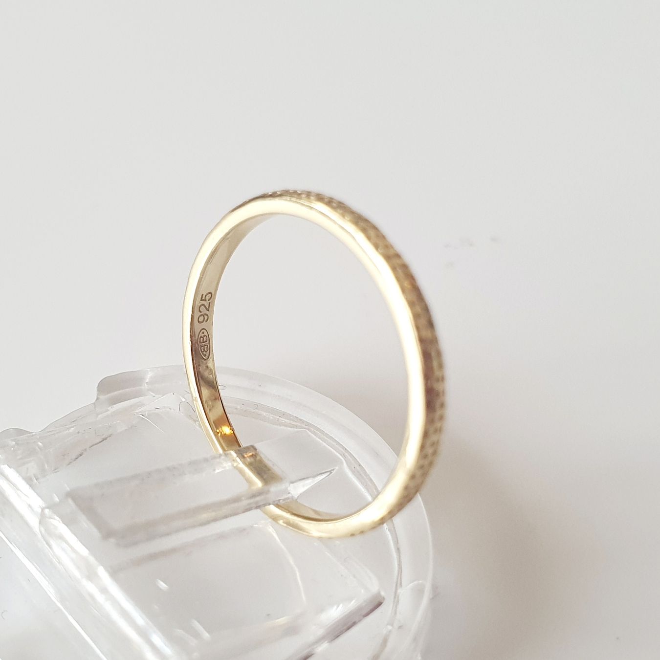 Anelli: Feine  Silber Ring 925  vergoldet – Usato da Kreuzlingen venduto da Wunderkiste123 8