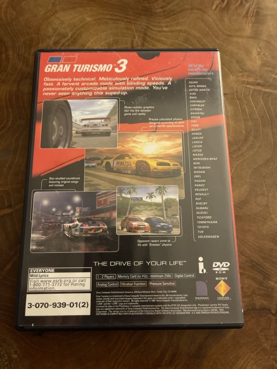 Giochi: Gran Turismo 3 A-Spec PS2 - Préparez-vous à la course! – Nuovo (secondo la descrizione) da Renens VD venduto da dan_b8tt 1