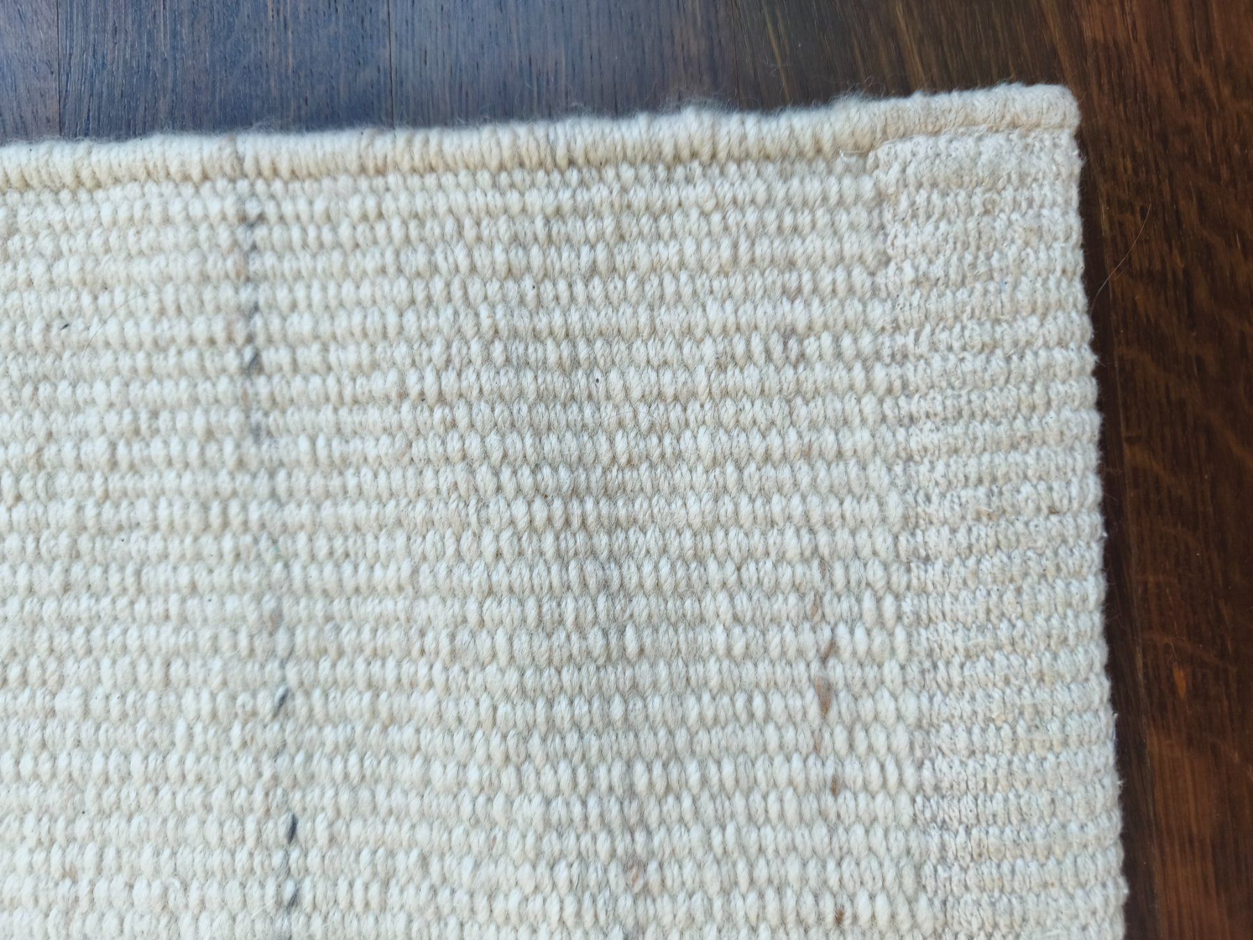 Tappeti: Gemütlicher Naturfaser-Teppich in hellem Beige – Usato da Glattpark(Opfikon) venduto da vrau 2
